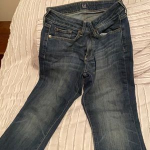 Size 6 dark denim GAP jeans